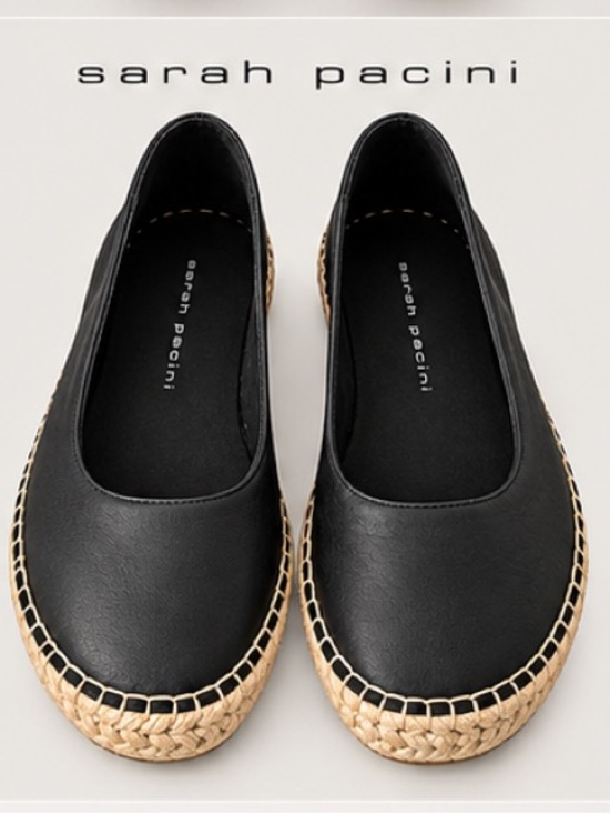 Shoes - SARAH PACINI 🏛️ | THE MODERN ESPADRILLE BALLET FLAT